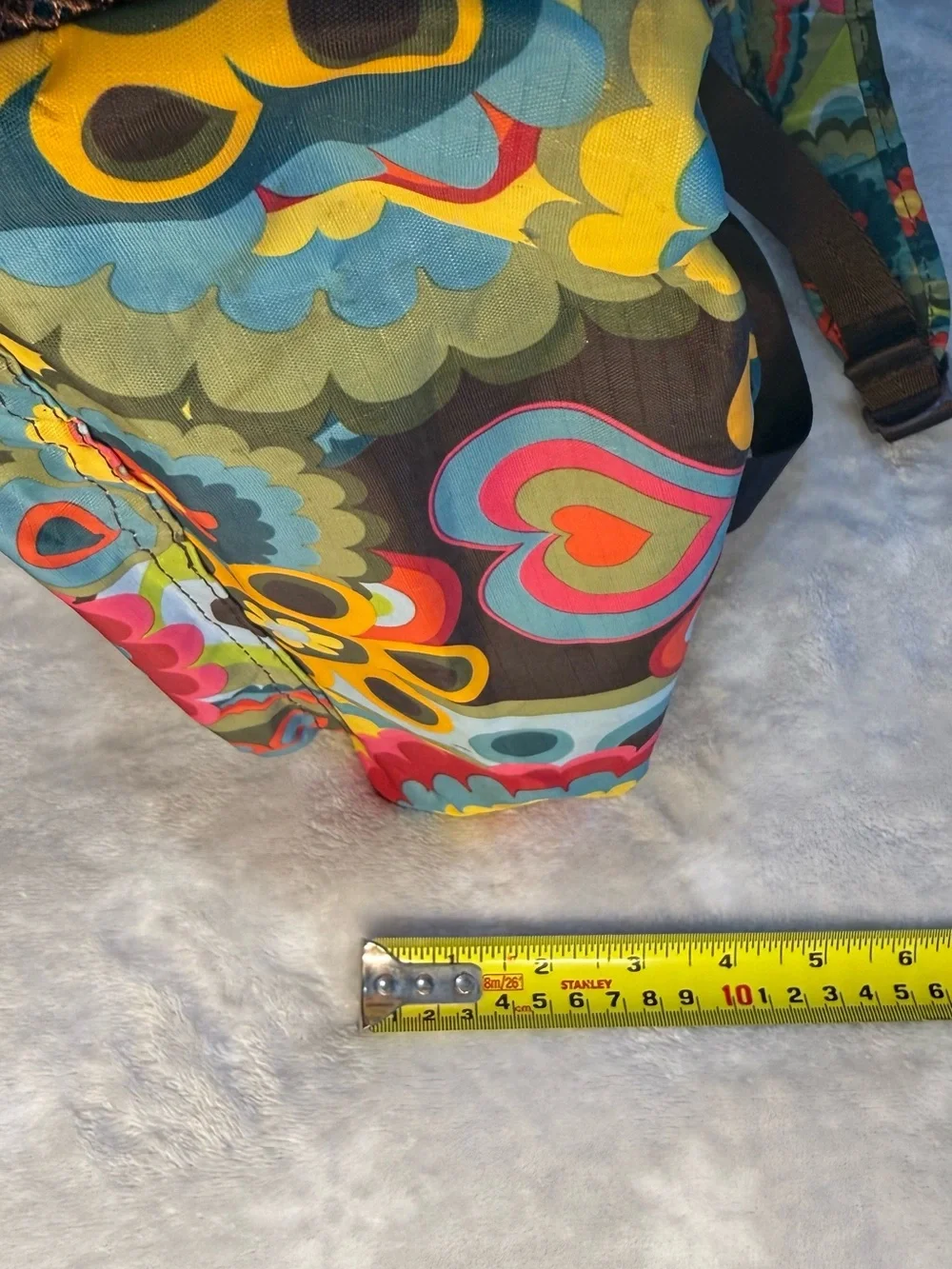 Baggies Colorful Floral Foldable Backpack